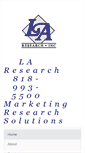 Mobile Screenshot of laresearchinc.com